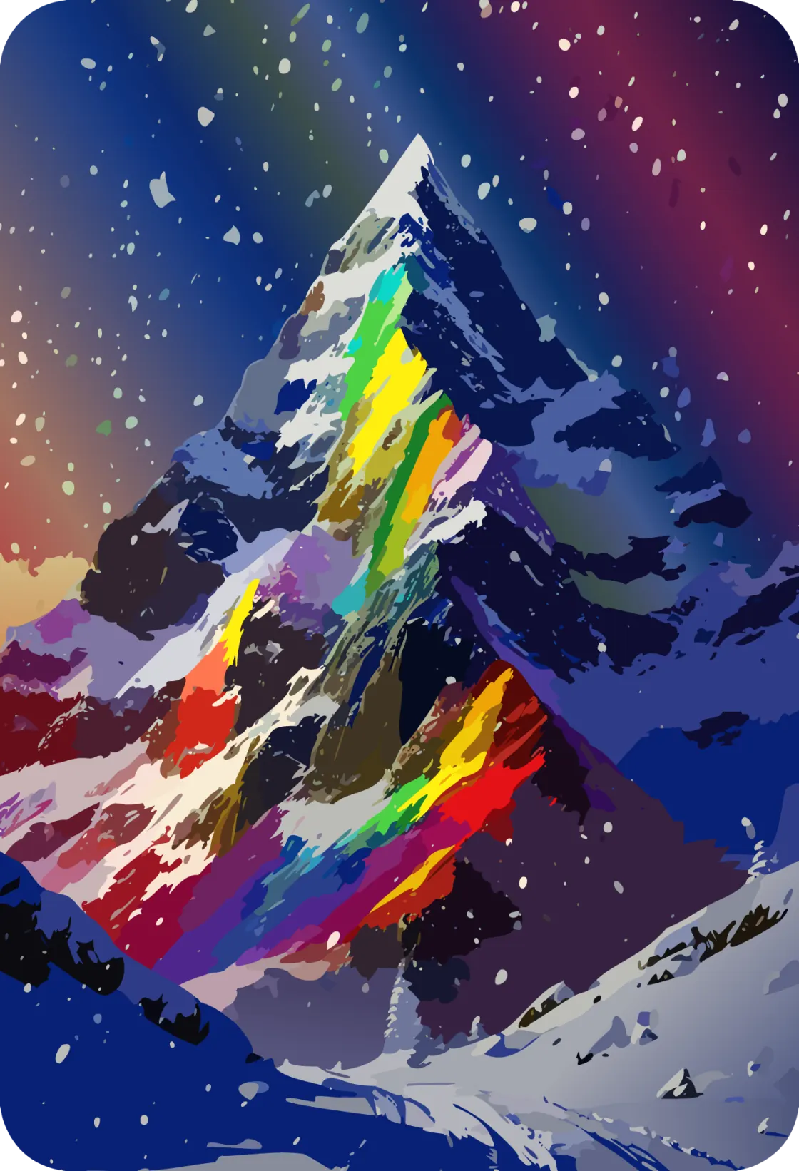 AURORA CREST MOUNTAINS: THE RADIANT PEAKS