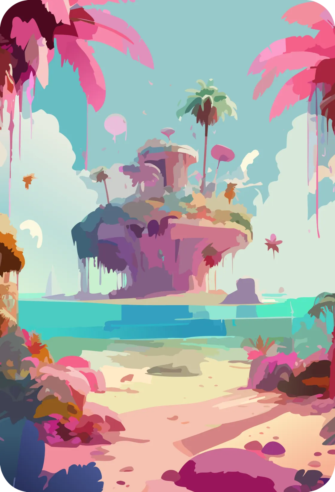PINK BAY: SILENT HARMONY SHORES