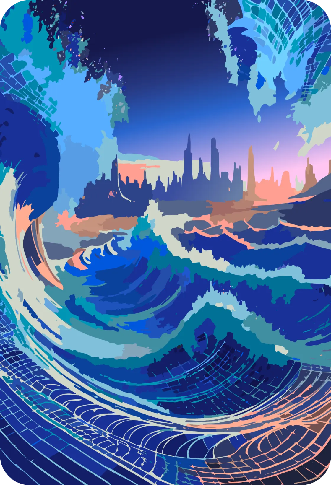 Streaming Wave Surf: Riding the Data Currents of HETH